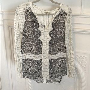 Lucky Brand long sleeved blouse